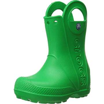 Crocs Handle It Rain Boots for Kids - Lightweight & Durable
