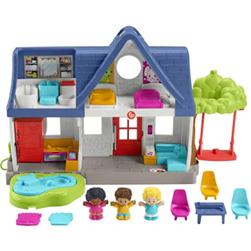 Fisher-Price Little People Smart Stages Play House Set
