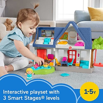 Fisher-Price Little People Smart Stages Play House Set