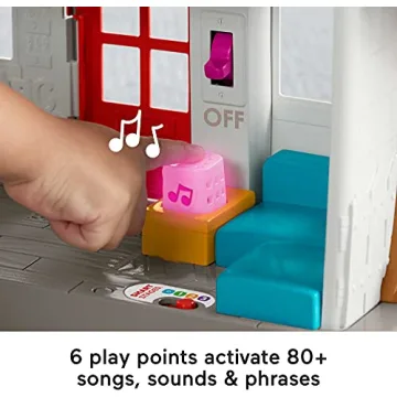 Fisher-Price Little People Smart Stages Play House Set