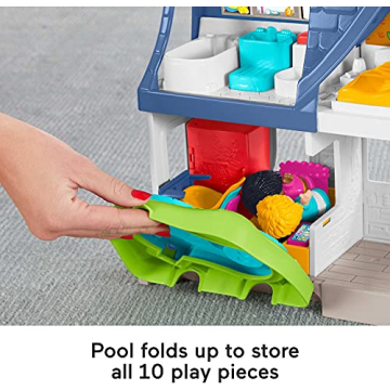 Fisher-Price Little People Smart Stages Play House Set