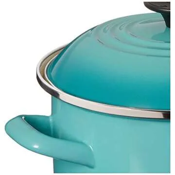 Le Creuset 6 qt. Enamel On Steel Stockpot - Caribbean