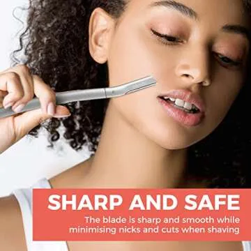 Eyebrow Razor and Facial Shaver for Ultimate Precision