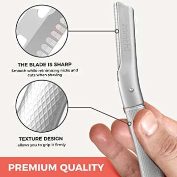 Eyebrow Razor and Facial Shaver for Ultimate Precision