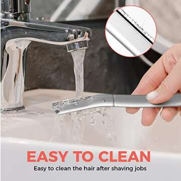 Eyebrow Razor and Facial Shaver for Ultimate Precision