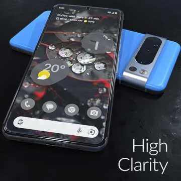 Durable Crave Glass Screen Protector for Pixel 8 Pro
