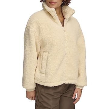 Levi's Cozy Women's Zip Up Sherpa Teddy Jacket