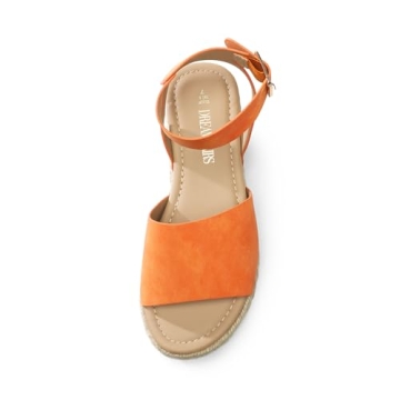 DREAM PAIRS Women's Comfortable Wedge Sandals for Summer