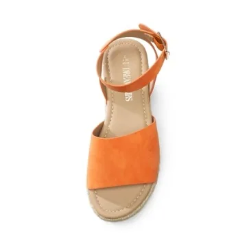 DREAM PAIRS Women's Comfortable Wedge Sandals for Summer