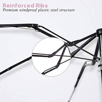 RUMBRELLA Mini Umbrella Compact UV Protection Light Pink