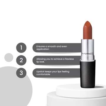 MAC Matte Lipstick Whirl - Bold Color and Comfort