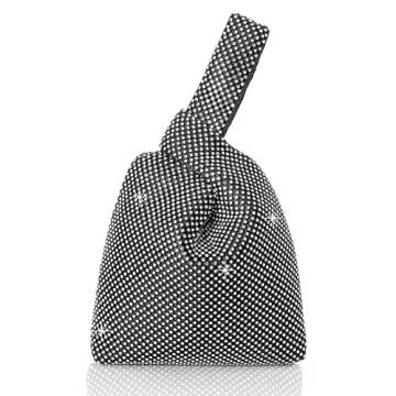 BABEYOND Women's Rhinestone Clutch Evening Bags Sparkly Glitter Wristlet Purses for Party Prom Weddi...