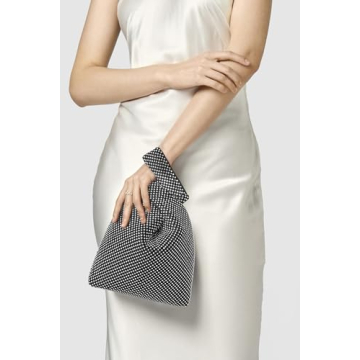 Stylish BABEYOND Rhinestone Clutch for Parties and Weddings