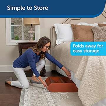 PetSafe CozyUp Folding Wood Pet Steps  - Stylish & Durable