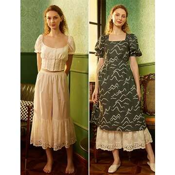 Comfortable Vintage Cotton Pettipants for Women