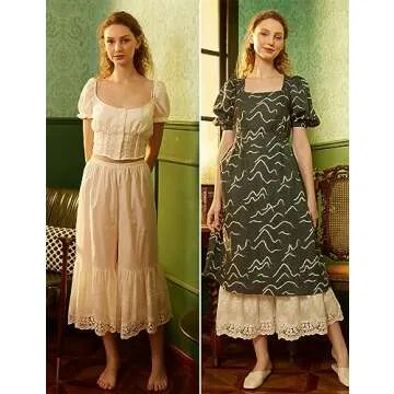 Comfortable Vintage Cotton Pettipants for Women