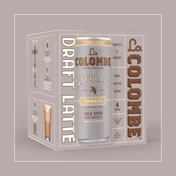 La Colombe Vanilla Draft Latte Oatmilk - 9 Fl Oz 4 Pack