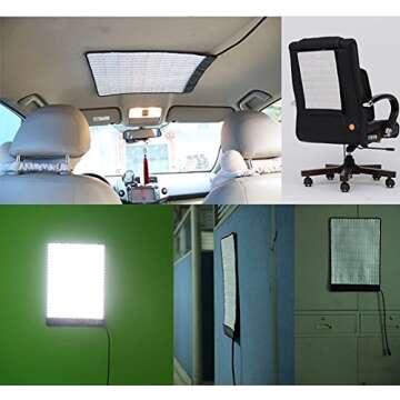 Falcon Eyes RX-18T (New Packaging) 62W Photo Light Portable LED Photo Light Flexible LED Photo Light with Diffuser (RX-18T Kit with Soft Box)