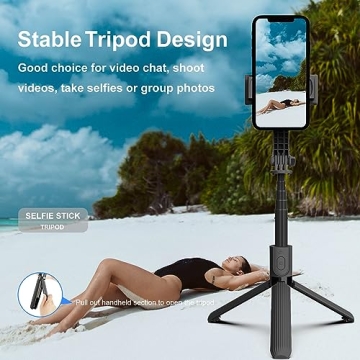 Fisherfans Gimbal Stabilizer for Smartphones - 360° Rotation