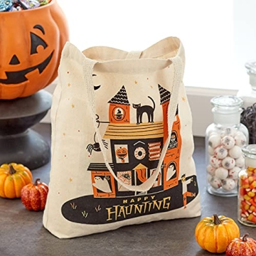 Hallmark 13" Large Halloween Tote Bag - Eco-Friendly Gift Bag for Trick or Treating!