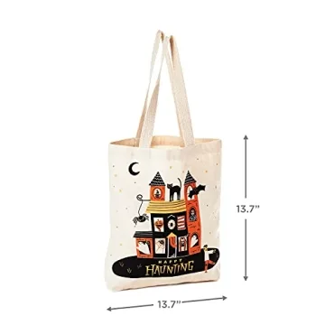 Hallmark Large Halloween Tote Bag for Festive Fun