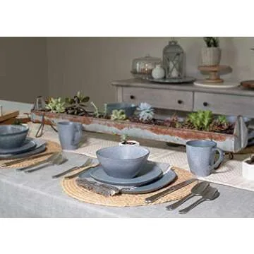 16-Piece Modern Luxury Dinnerware Set for Chic Dining