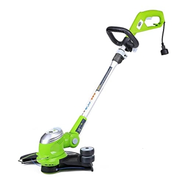 Greenworks 5.5 Amp 15" Corded Electric String Trimmer for Effortless Lawn Care