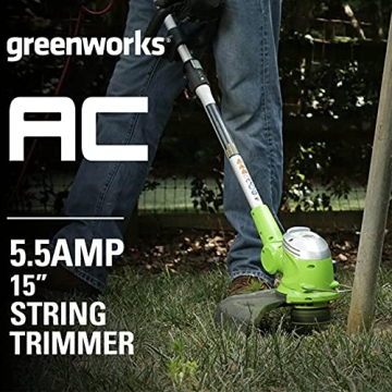 Effortless Lawn Care with Greenworks Corded Trimmer