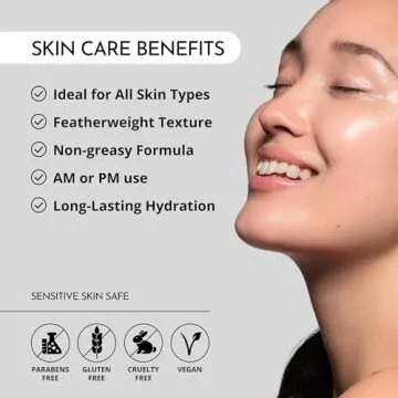 MAELOVE Plush Cream Lightweight Moisturizer, Unscented Hydrating Face Cream with Squalane, Hyaluronic Acid, For Oily and Sensitive Skin, Vegan, Made in USA, 2.0 fl oz