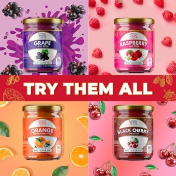 ChocZero Keto Strawberry Jam - All Natural, No Sugar