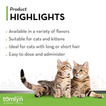 Tomlyn Laxatone Maple-Flavored Cat Hairball Remedy