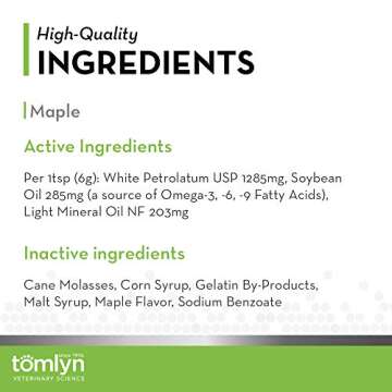 Tomlyn Laxatone Maple-Flavored Cat Hairball Remedy