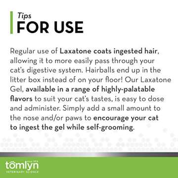 Tomlyn Laxatone Maple-Flavored Cat Hairball Remedy