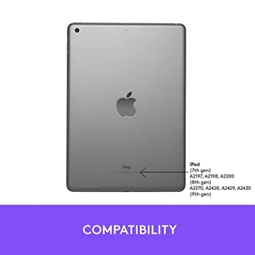 Logitech Slim Folio Keyboard Case for iPad 7th 8th 9th Gen