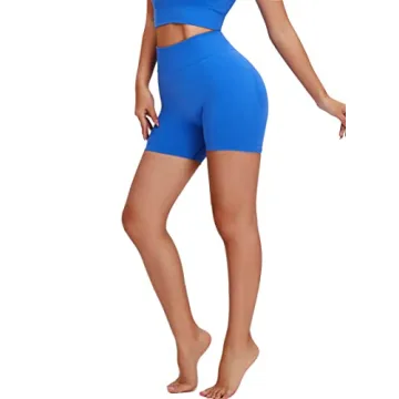 High Waisted Butt Lifting Workout Shorts for Women