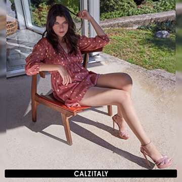 CALZITALY Seamless Sheer Tights with Comfortable Waistband, 15 Dernier Pantyhose (XX-Large, Skin)