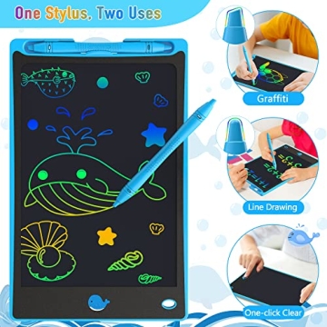 Hockvill LCD Writing Tablet 8.8 Inch for Kids – Perfect Doodle Board