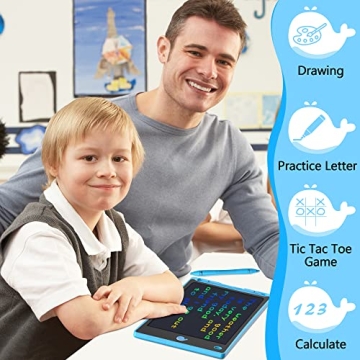 Hockvill LCD Writing Tablet 8.8 Inch for Kids – Perfect Doodle Board