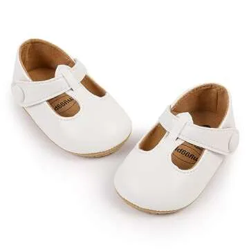 Mary Jane Shoes for Baby Girls Soft Sole Toddler Shoes