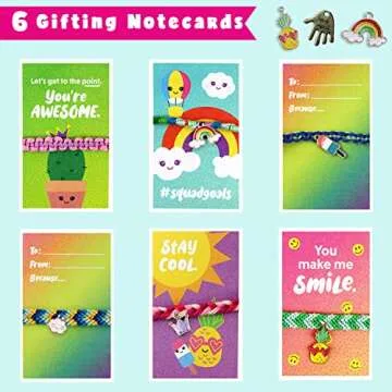 Friendship Bracelet Making Kit for Creative Girls 8-12