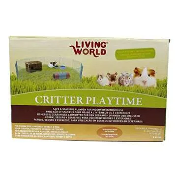 Living World Critter Play Time - Safe Fun for Small Pets