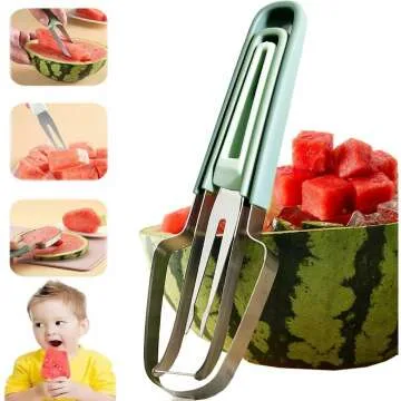 Watermelon Cutter Slicer Tool 3-in-1
