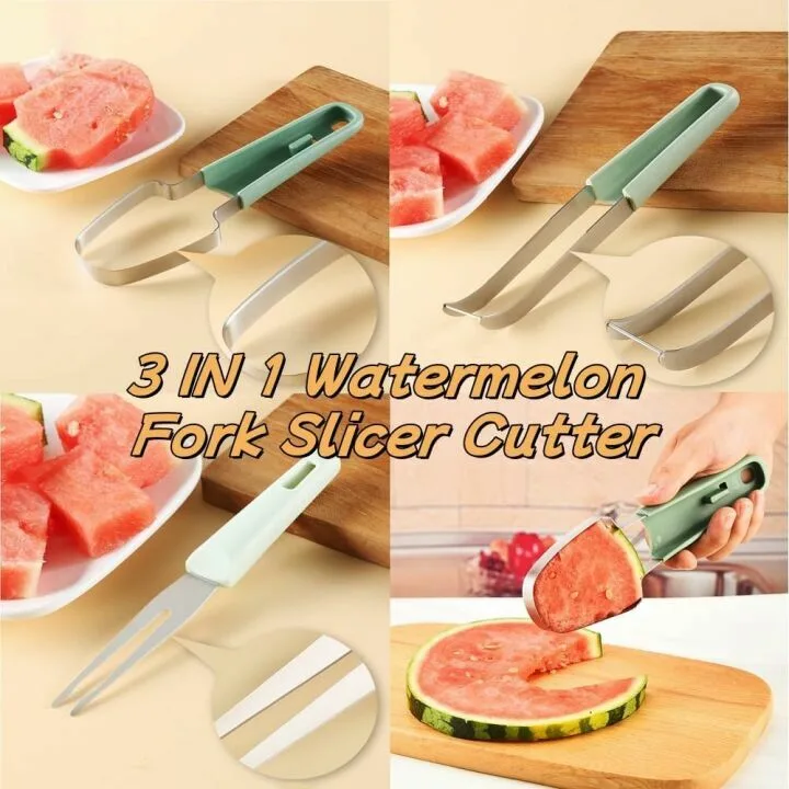 Watermelon Cutter Slicer Tool 3-in-1