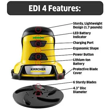 Kärcher EDI 4 Electric Ice Scraper Efficient Winter Tool