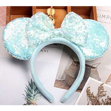 Comfortable and Stylish Blue Mouse Ears for All Ages
