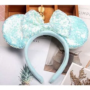 Comfortable and Stylish Blue Mouse Ears for All Ages