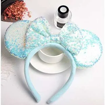 Comfortable and Stylish Blue Mouse Ears for All Ages