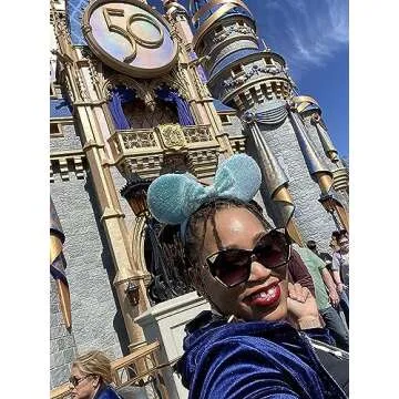 Comfortable and Stylish Blue Mouse Ears for All Ages