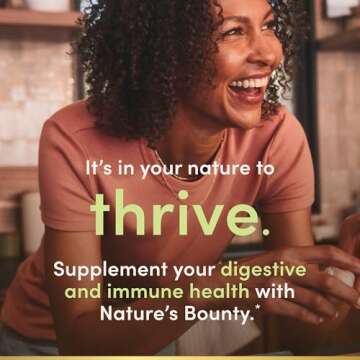 Nature's Bounty Probiotic Gummies for Digestive Health