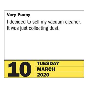 290 Bad Jokes & 75 Punderful Puns for the Whole Family Page-A-Day Calendar 2020